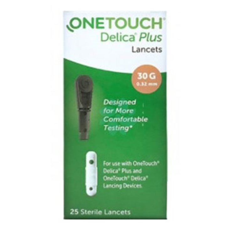 Onetouch Delica Plus Lanc 25pz Onetouch Delica Plus Lanc 25pz