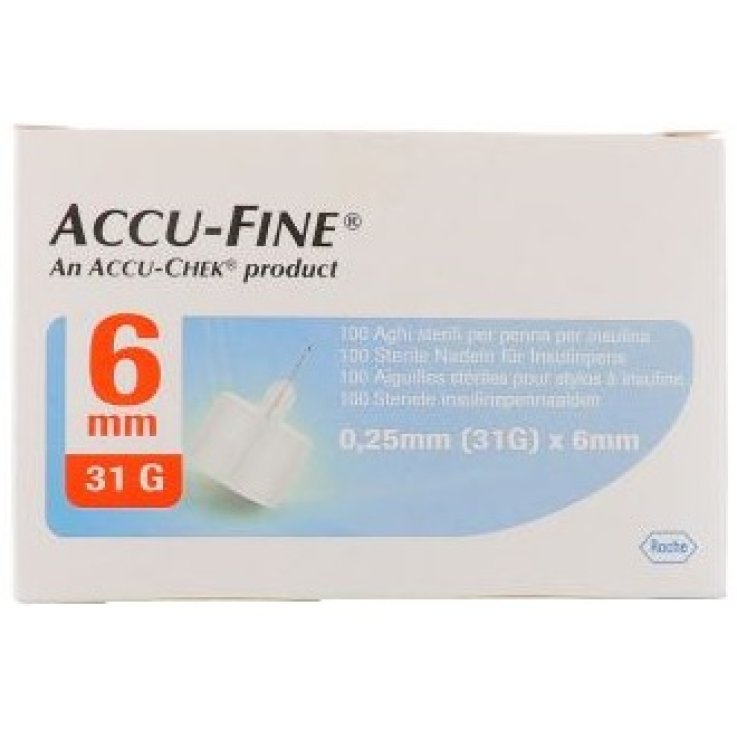 Accu-fine Ago G31 6mm 100pz Accu-fine Ago G31 6mm 100pz