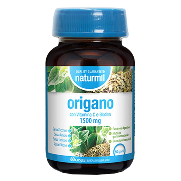 NATURMIL ORIGANO 1500MG 60CPS