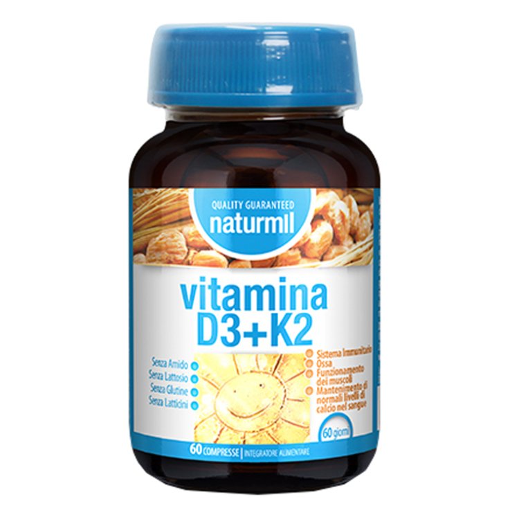 Naturmil Vitamina D3+k2 60cpr Naturmil Vitamina D3+k2 60cpr