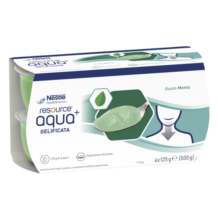 Resource Aqua+mint Cup6 4x125g Resource Aqua+mint Cup6 4x125g
