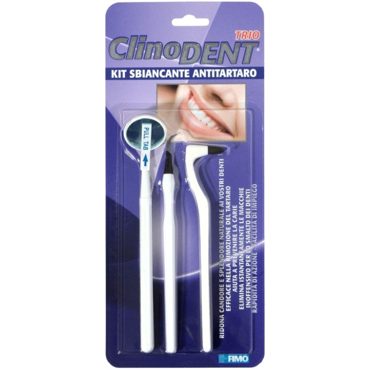 Clinodent Trio Sbiancante Tart Clinodent Trio Sbiancante Tart