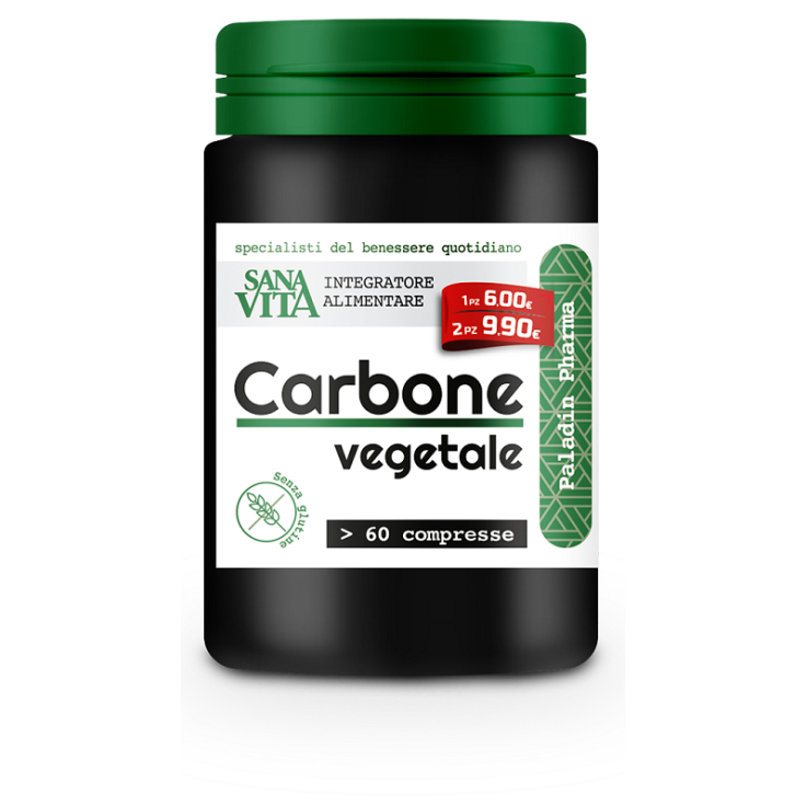 Sanavita Carbone Vegetale60cpr