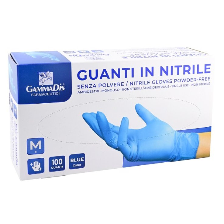 Gammadis Guanti Nitr S/polv M Gammadis Guanti Nitr S/polv M