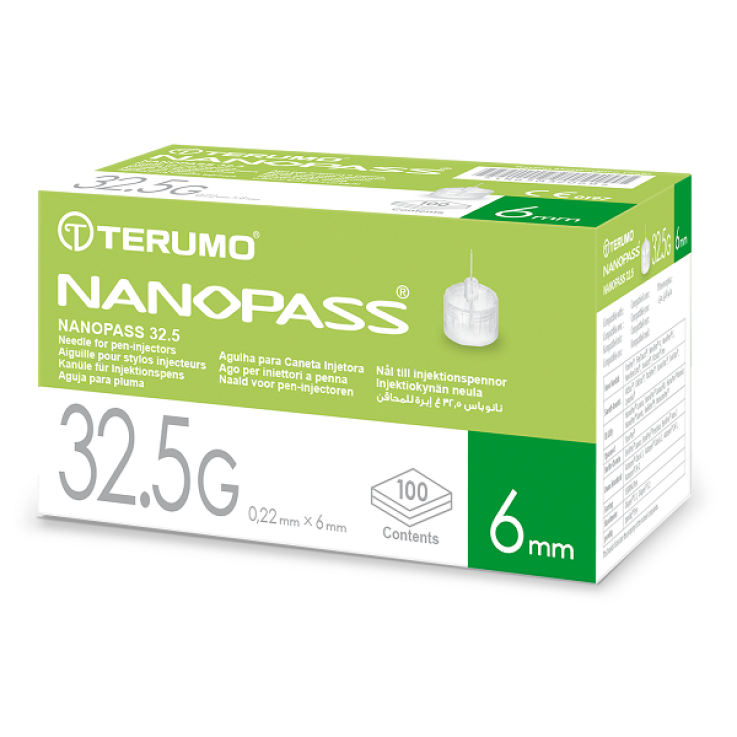 NANOPASS AGO G32,5 6MM 100PZ NANOPASS AGO G32,5 6MM 100PZ