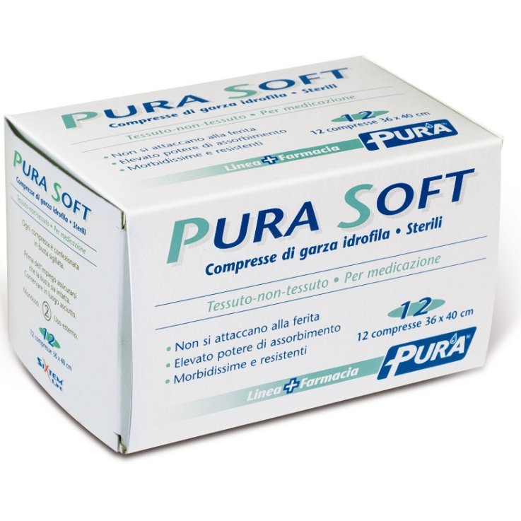 Pura Soft Garza 36x40cm 12pz Pura Soft Garza 36x40cm 12pz