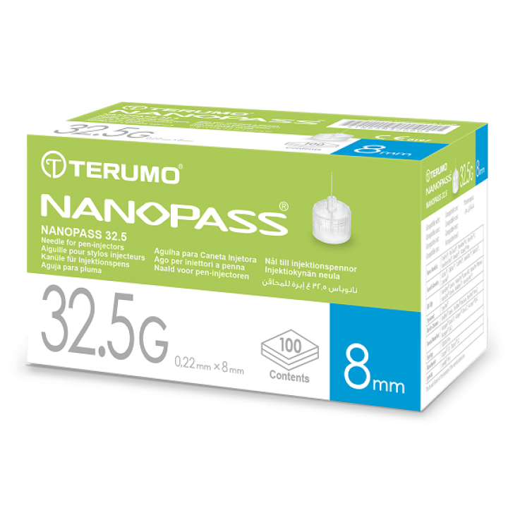 Nanopass Ago G32,5 8mm 100pz Nanopass Ago G32,5 8mm 100pz