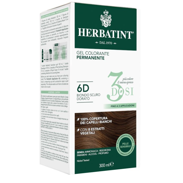 Herbatint 3dosi 6d 300ml