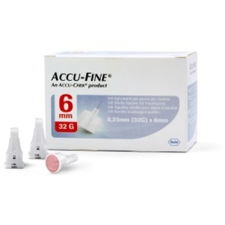 Accu-fine Ago G32 6mm 100pz Accu-fine Ago G32 6mm 100pz