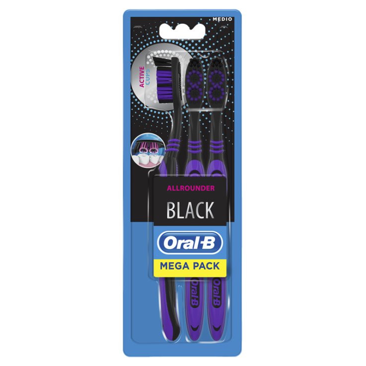 Oralb All Rounder Black Spazz Oralb All Rounder Black Spazz