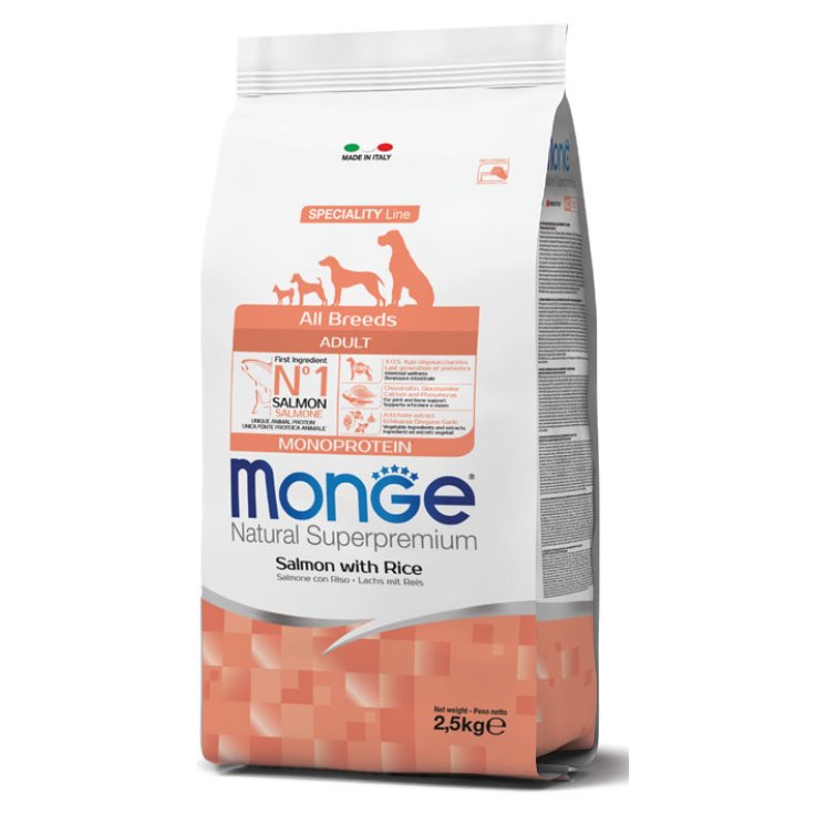 Monge All Ad Salmone/riso2,5kg