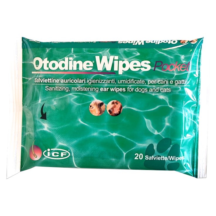 Otodine Wipes Pocket 20pz Otodine Wipes Pocket 20pz