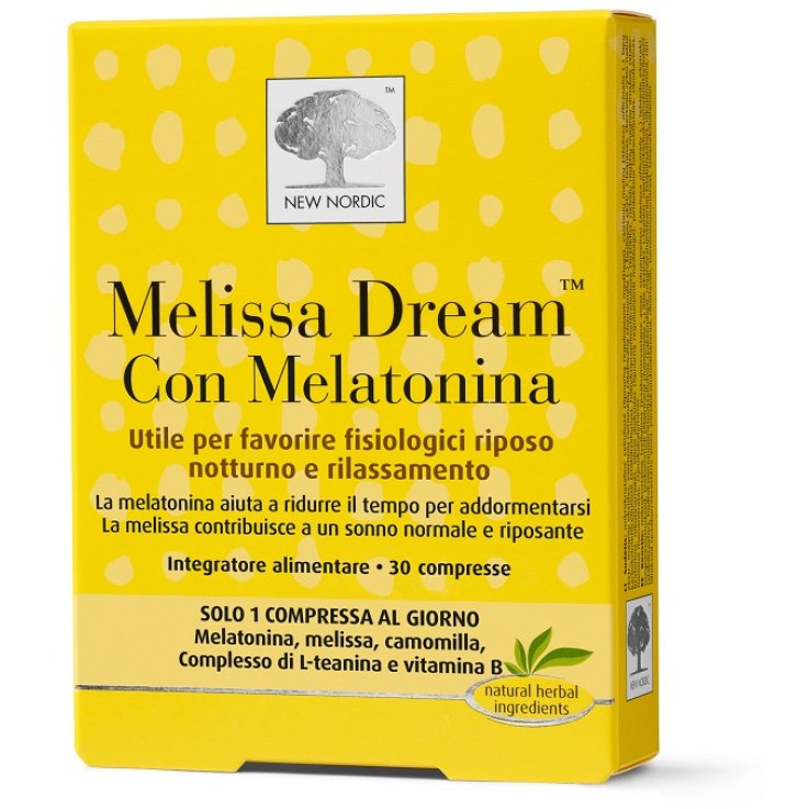 Melissa Dream Melatonina 30cpr Melissa Dream Melatonina 30cpr