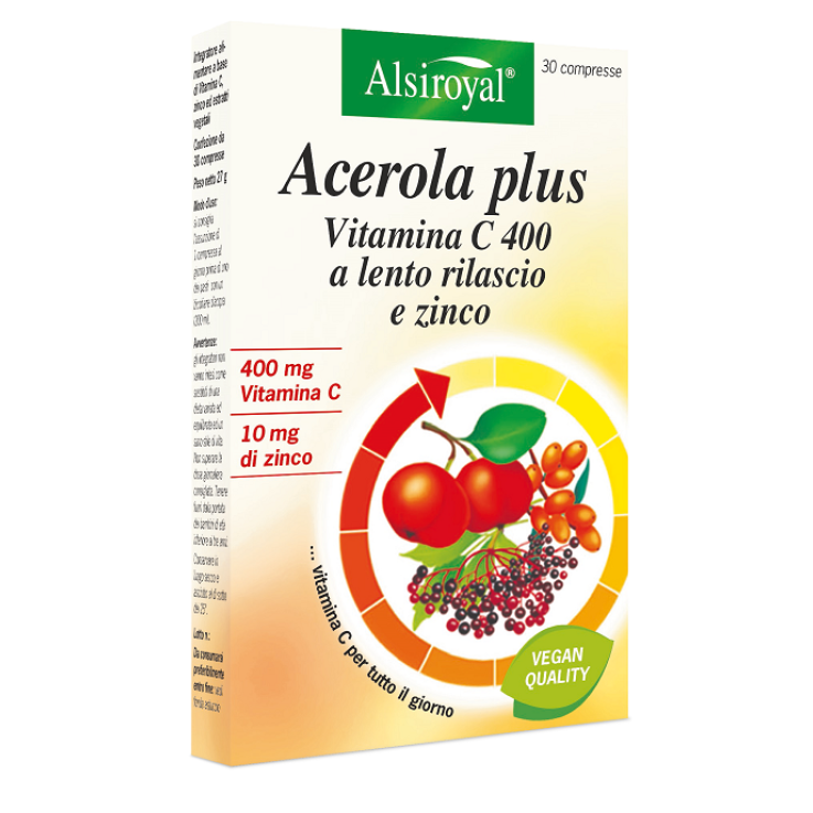 ACEROLA 400 PLUS 30CPR ACEROLA 400 PLUS 30CPR