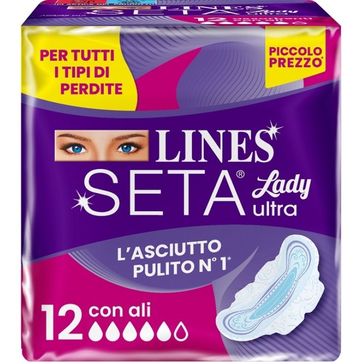 Lines Seta Ultra Lady Ali 12pz Lines Seta Ultra Lady Ali 12pz