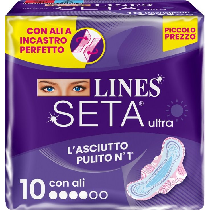 Lines Seta Ultra Ali Dwct 10pz Lines Seta Ultra Ali Dwct 10pz
