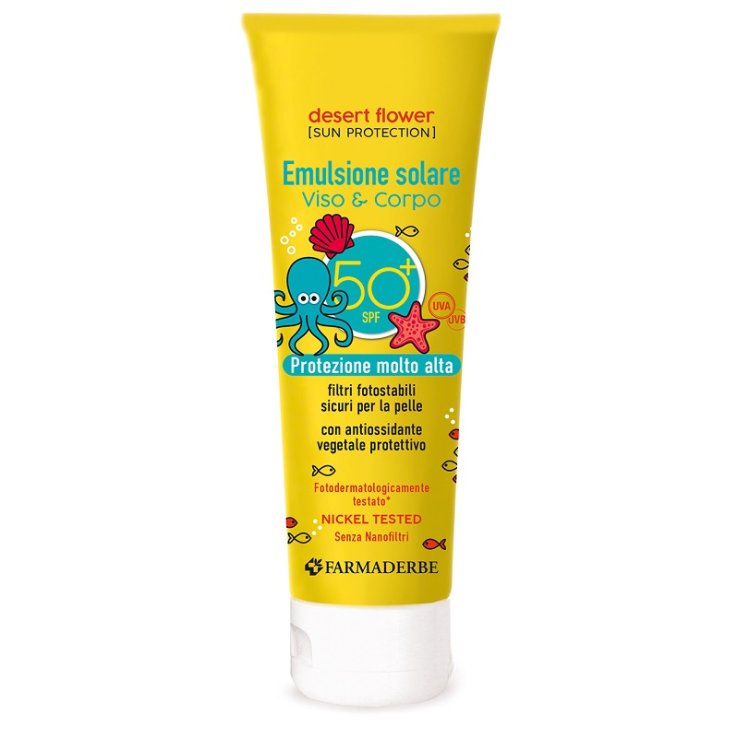 DESERT FLOWER EMULSIONE SPF50+ DESERT FLOWER EMULSIONE SPF50+