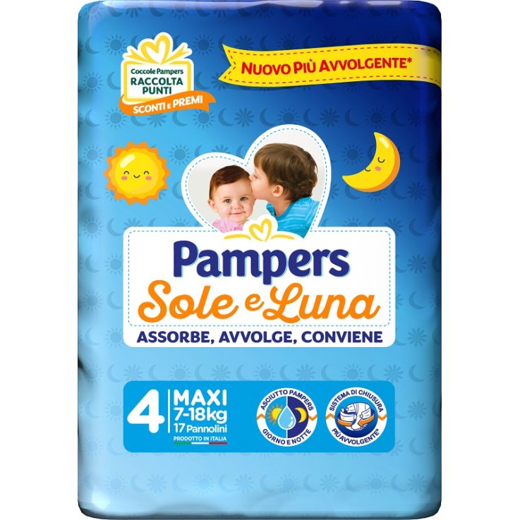 Pampers Sole&luna Maxi 17pz Pampers Sole&luna Maxi 17pz