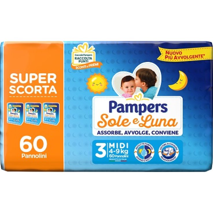 Pampers Sl Trio Mi 60pz Pampers Sl Trio Mi 60pz