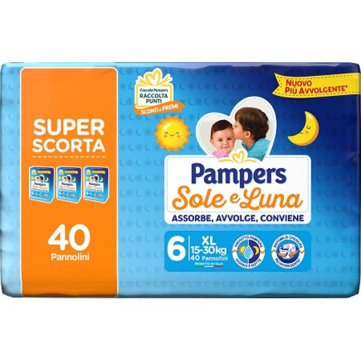Pampers Sl Trio Xl 40pz Pampers Sl Trio Xl 40pz