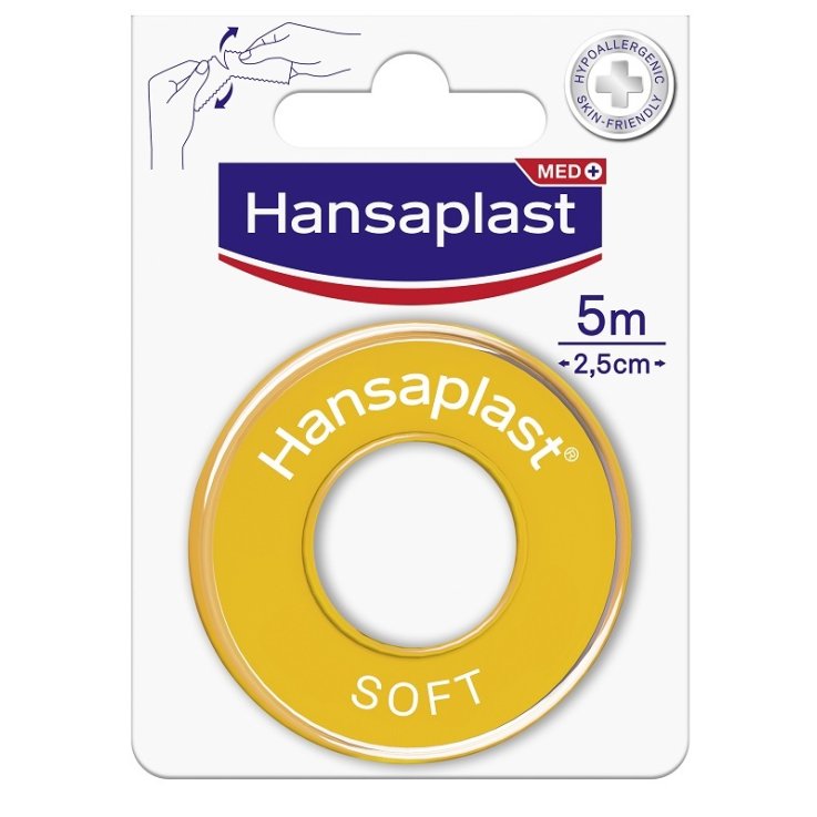 Cer Hansaplast Soft 2,5x500cm Cer Hansaplast Soft 2,5x500cm