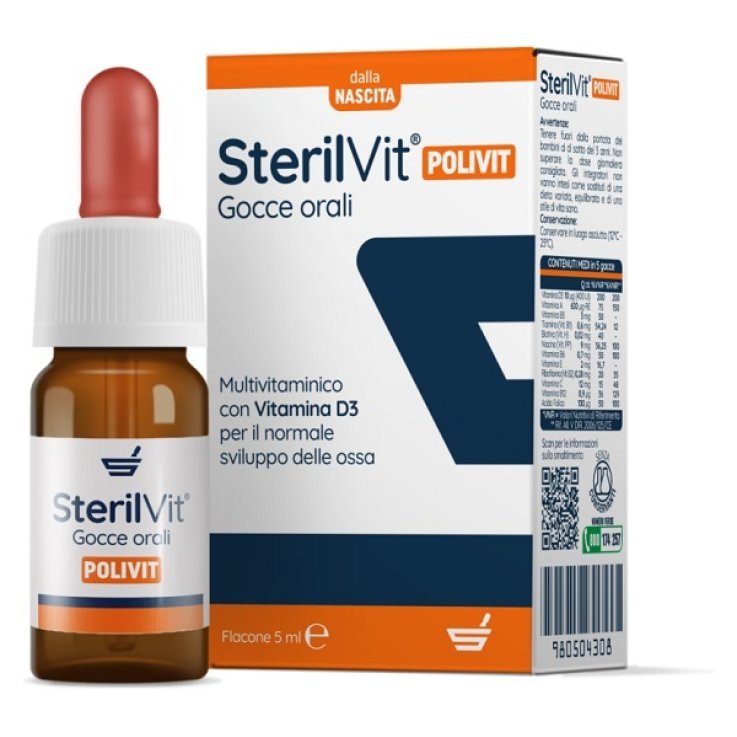 Sterilvit Polivit Gocce 5ml Sterilvit Polivit Gocce 5ml