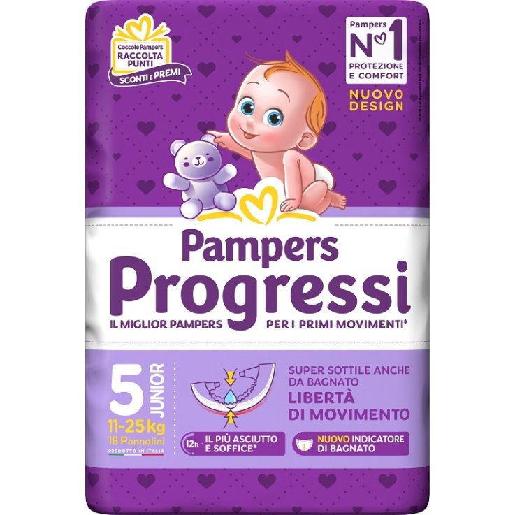 Pampers Prog J 18pz Pampers Prog J 18pz