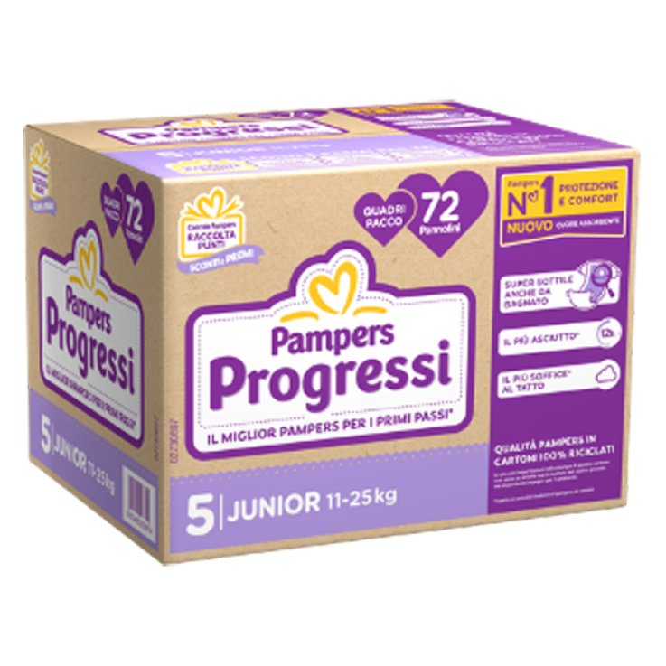Pampers Qu Prog J 72pz Pampers Qu Prog J 72pz