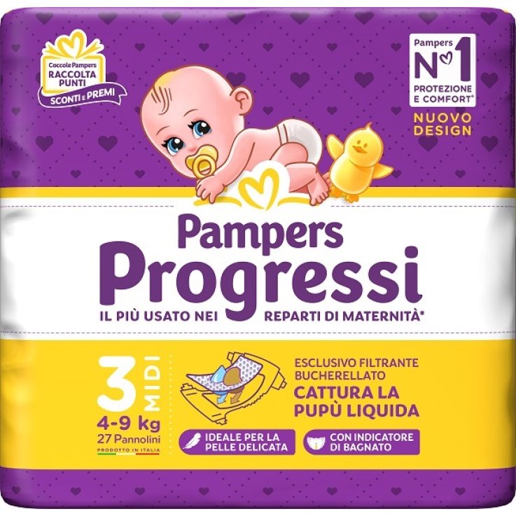 Pampers Prog Midi 27pz Pampers Prog Midi 27pz