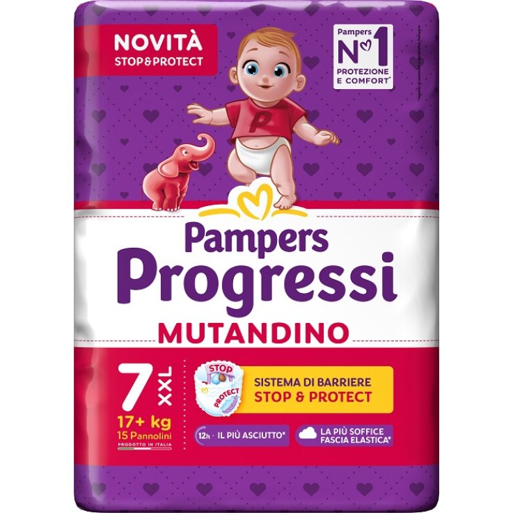 Pampers Prog Mut Xxl 15pz Pampers Prog Mut Xxl 15pz