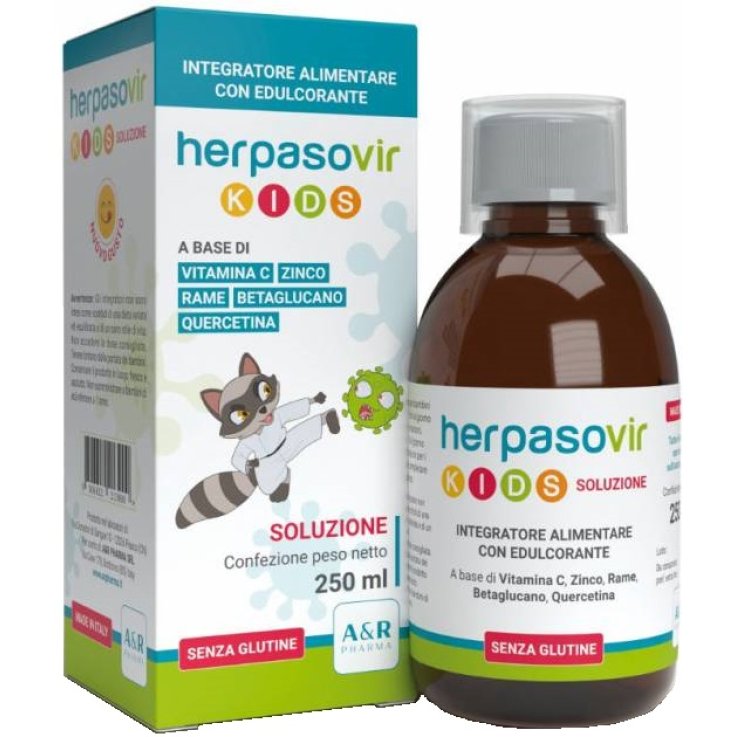 Herpasovir Kids Soluzione250ml Herpasovir Kids Soluzione250ml