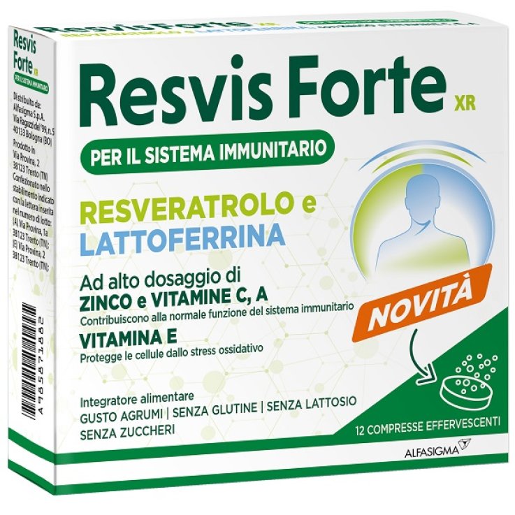 Resvis Forte Xr 12cpr Efferv Resvis Forte Xr 12cpr Efferv