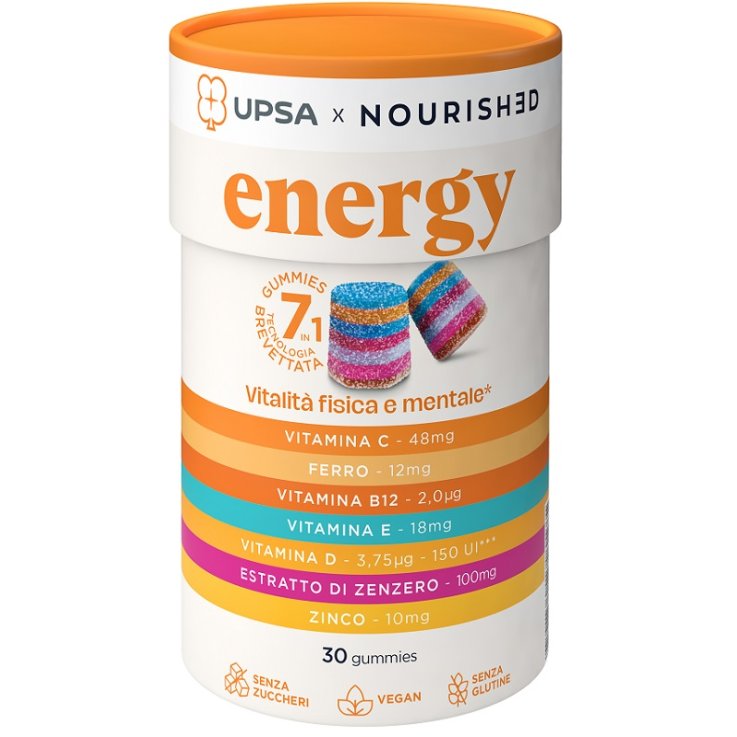 Upsa X Nourished Energy 30gum Upsa X Nourished Energy 30gum