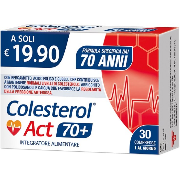 Colesterol Act 70+ 30cpr Colesterol Act 70+ 30cpr