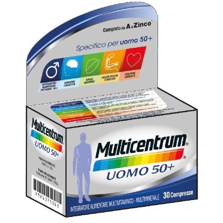 Multicentrum Uomo 50+ 30cpr Multicentrum Uomo 50+ 30cpr