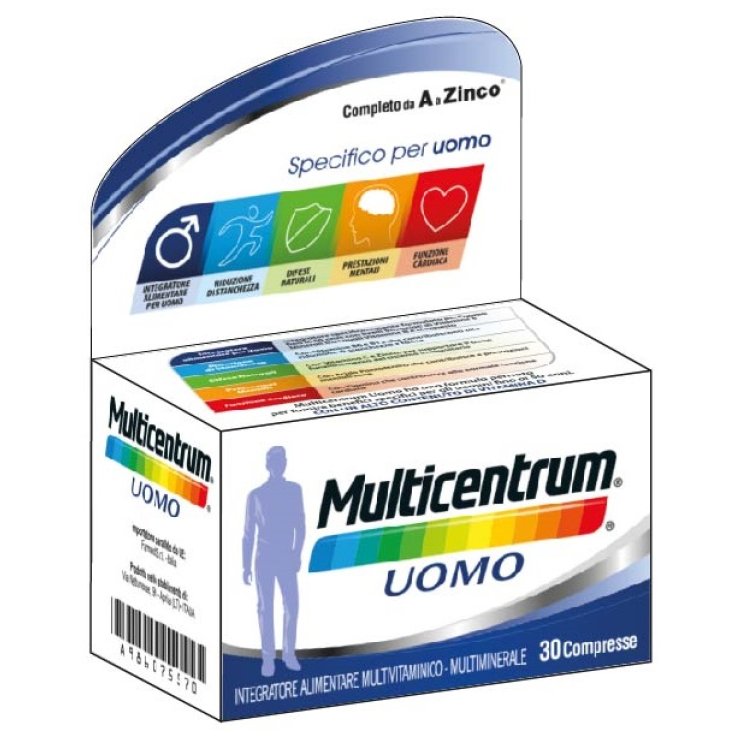 Multicentrum Uomo 30cpr Multicentrum Uomo 30cpr