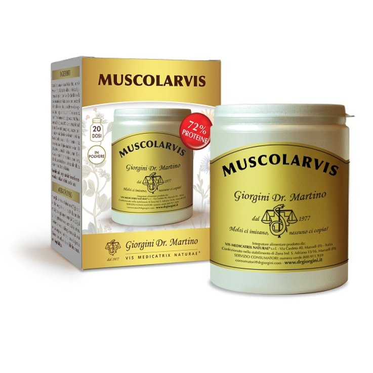 Muscolarvis Polvere 500g Muscolarvis Polvere 500g