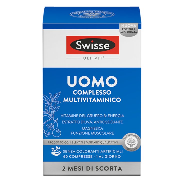 Swisse Multivit Uomo 60cpr Swisse Multivit Uomo 60cpr