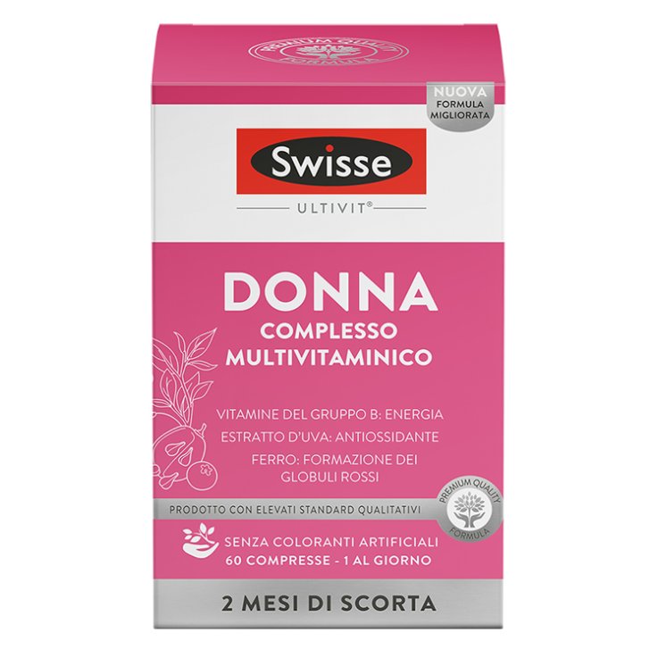 Swisse Multivit Donna 60cpr Swisse Multivit Donna 60cpr