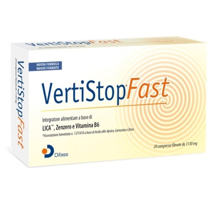 Vertistop Fast 20cpr Vertistop Fast 20cpr