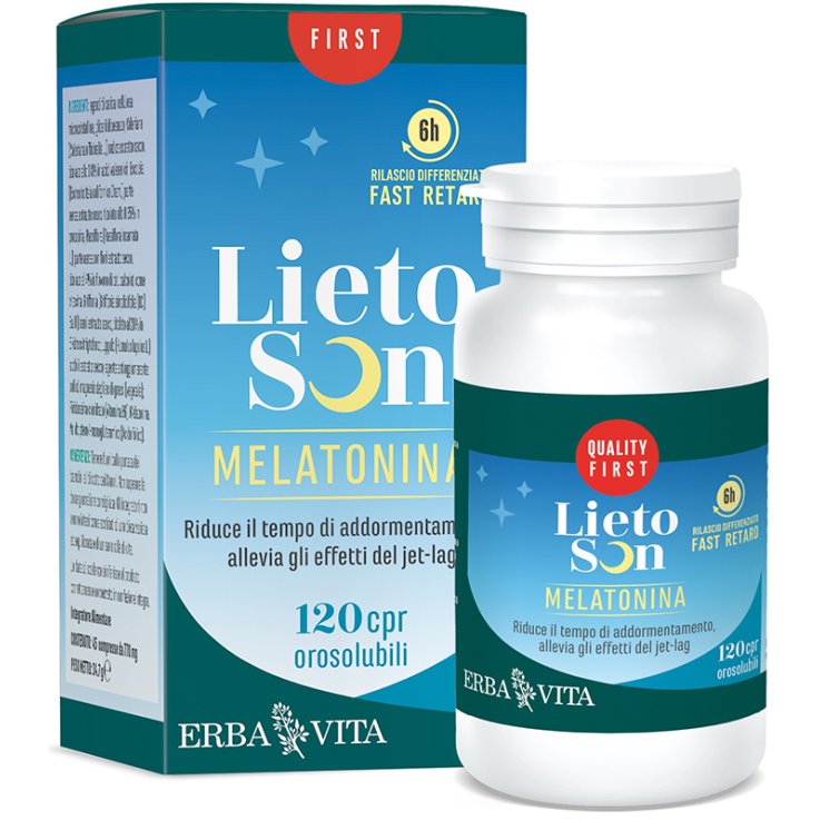 Lietoson Melatonina 120cpr Oro Lietoson Melatonina 120cpr Oro