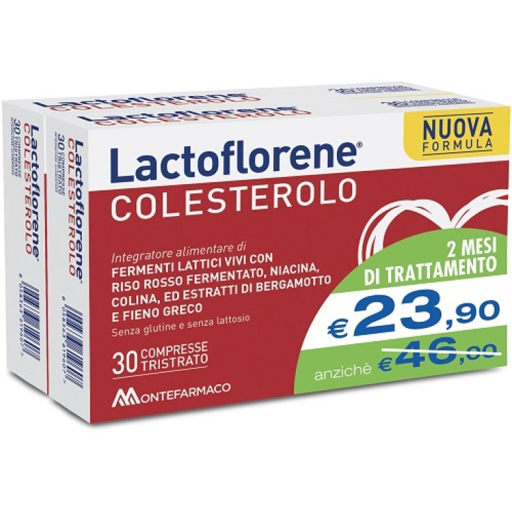 LACTOFLORENE COLESTEROLO 30+30 LACTOFLORENE COLESTEROLO 30+30