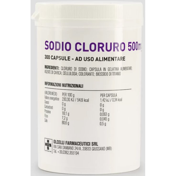Sodio Cloruro 300cps 500mg