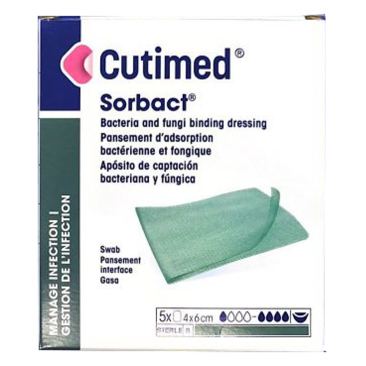 CUTIMED SORBACT MEDIC 4X6CM5PZ CUTIMED SORBACT MEDIC 4X6CM5PZ