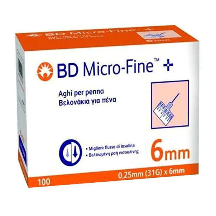 AGO BD MICROFINE G31 6MM 100PZ AGO BD MICROFINE G31 6MM 100PZ