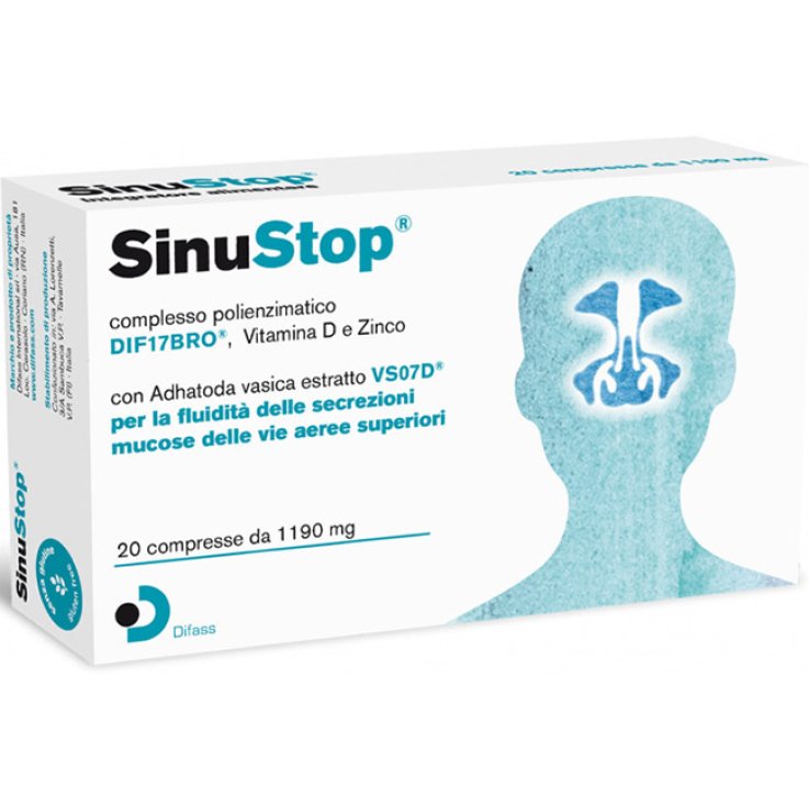 Sinustop 20cpr 1190 Mg Sinustop 20cpr 1190 Mg