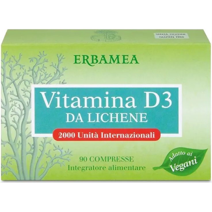 Vitamina D3 Da Lichene 90cpr Vitamina D3 Da Lichene 90cpr