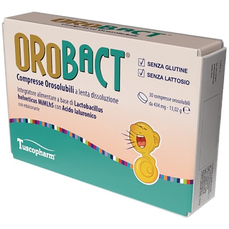 Orobact 30cpr Orosolubili Orobact 30cpr Orosolubili