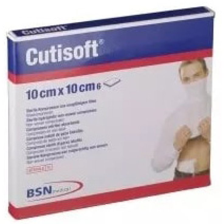 Garza Cutisoft 10x10cm 6pz Garza Cutisoft 10x10cm 6pz