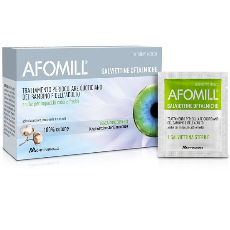 Afomill Salviettine Oft 14pz Afomill Salviettine Oft 14pz
